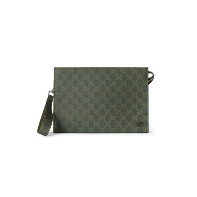GUCCI GG MONOGRAM SMALL POUCH ‎768255 (26*18*6cm)